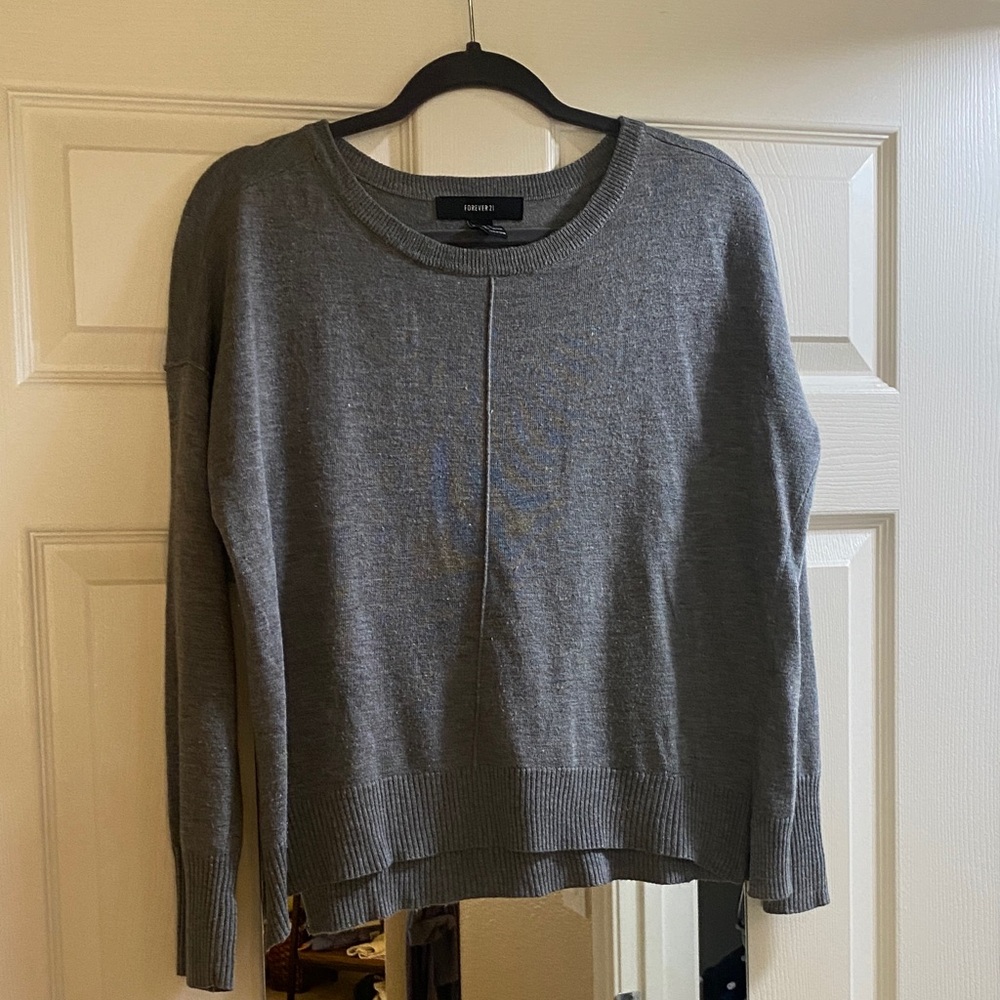 Forever 21 Lightweight Crewneck Sweater
